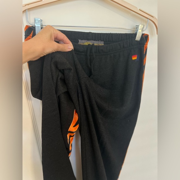 Aviator Nation Tiger Stripe Sweatpants Sz XL - Picture 6 of 7